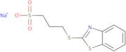 Sodium 3-(benzothiazol-2-ylthio)-1-propanesulfonate