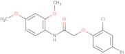 2-(4-Bromo-2-chlorophenoxy)-N-(2,4-dimethoxyphenyl)acetamide