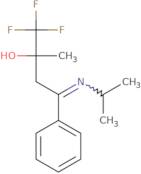 1-Isopropylimino-1-phenyl-3-(trifluoromethyl) butan-3-ol