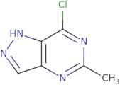 7-Chloro-5-methyl-1H-pyrazolo[4,3-d]pyrimidine