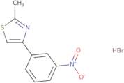 2-Methyl-4-(3-nitro-phenyl)-thiazole hydrobromide