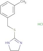 2-{[(3-Methylphenyl)methyl]sulfanyl}-4,5-dihydro-1H-imidazole hydrochloride