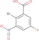 2-bromo-5-fluoro-3-nitrobenzoic acid