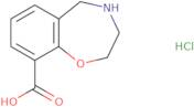 2,3,4,5-Tetrahydro-1,4-benzoxazepine-9-carboxylic acid hydrochloride