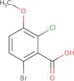 6-Bromo-2-chloro-3-methoxybenzoic acid