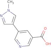 5-(1-Methyl-1H-pyrazol-4-yl)pyridine-3-carboxylic acid