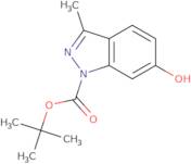 6-Hydroxy-3-methyl-indazole-1-carboxylic acid tert-butyl ester