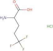 (2S)-2-Amino-5,5,5-trifluoropentanoic acid hydrochloride