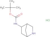 (1S,4S,5S)-(2-Aza-bicyclo[2.2.1]hept-5-yl)-carbamic acid tert-butyl ester hydrochloride