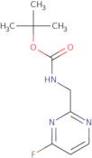 (4-Fluoro-pyrimidin-2-ylmethyl)-carbamic acid tert-butyl ester