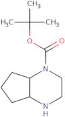 (4aR,7aS)-Rel-octahydro-cyclopentapyrazine-1-carboxylic acid tert-butyl ester