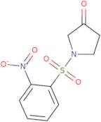 1-(2-Nitro-benzenesulfonyl)-pyrrolidin-3-one