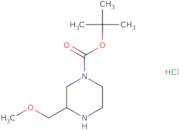 (S)-3-Methoxymethyl-piperazine-1-carboxylic acid tert-butyl ester hydrochloride