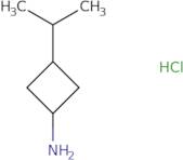 3-(Propan-2-yl)cyclobutan-1-amine hydrochloride
