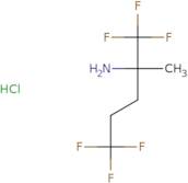 1,1,1,5,5,5-Hexafluoro-2-methylpentan-2-amine hydrochloride