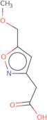 2-[5-(Methoxymethyl)-1,2-oxazol-3-yl]acetic acid