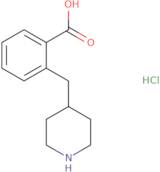 2-[(Piperidin-4-yl)methyl]benzoic acid hydrochloride