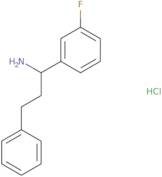 1-(3-Fluorophenyl)-3-phenylpropan-1-amine hydrochloride