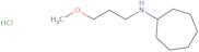 N-(3-Methoxypropyl)cycloheptanamine hydrochloride