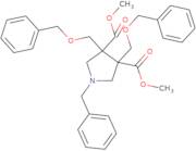 3,4-Dimethyl 1-benzyl-3,4-bis[(benzyloxy)methyl]pyrrolidine-3,4-dicarboxylate