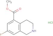 Methyl 7-fluoro-1,2,3,4-tetrahydroisoquinoline-5-carboxylate hydrochloride