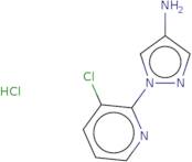 1-(3-Chloropyridin-2-yl)-1H-pyrazol-4-amine hydrochloride