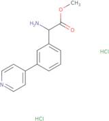 Methyl 2-amino-2-[3-(pyridin-4-yl)phenyl]acetate dihydrochloride