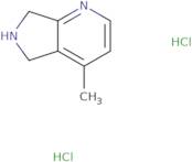 4-Methyl-5H,6H,7H-pyrrolo[3,4-b]pyridine dihydrochloride