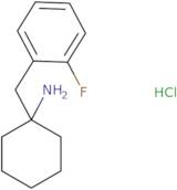 1-[(2-Fluorophenyl)methyl]cyclohexan-1-amine hydrochloride