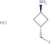 (1R,3R)-3-(Fluoromethyl)cyclobutan-1-amine hydrochloride