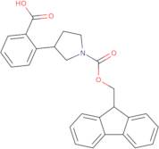 2-(1-{[(9H-Fluoren-9-yl)methoxy]carbonyl}pyrrolidin-3-yl)benzoic acid