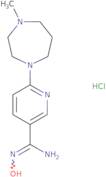 N'-Hydroxy-6-(4-methyl-1,4-diazepan-1-yl)pyridine-3-carboximidamide hydrochloride