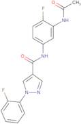 N-[3-(Acetylamino)-4-fluorophenyl]-1-(2-fluorophenyl)-1H-pyrazole-4-carboxamide