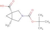 rac-(1R,5R)-3-[(tert-Butoxy)carbonyl]-5-methyl-3-azabicyclo[3.1.0]hexane-1-carboxylic acid