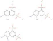 Tripotassium tris[5,6-diaminonaphthalene-1,3-disulphonate(2)-N,N]ferrate(3)