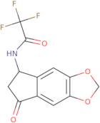 2,2,2-Trifluoro-N-(7-Oxo-6,7-Dihydro-5H-Indeno[5,6-d][1,3]Dioxol-5-Yl)Acetamide