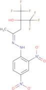 5,5,5-Trifluoro-4-(Trifluoromethyl)-4-Hydroxy-2-Pentanone 2,4-Dinitrophenyl Hydrazone