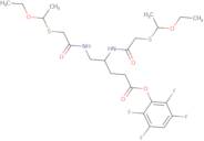 (2,3,5,6-Tetrafluorophenyl) 4,5-Bis[[2-(1-Ethoxyethylsulfanyl)Acetyl]Amino]Pentanoate