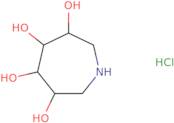 (3R,4R,5R,6R)-3,4,5,6-Tetrahydroxyazepane Hydrochloride