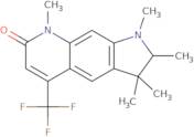 1,2,3,8-Tetrahydro-1,2,3,3,8-Pentamethyl-5-(Trifluoromethyl)-7H-Pyrrolo[3,2-g]Quinolin-7-One