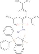 2,4,6-Triisopropyl-N'-[(1E)-2,2,2-Trifluoro-1-(Triphenylsilyl)Ethylidene]Benzenesulfonohydrazide