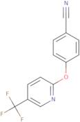 4-[[5-(Trifluoromethyl)-2-pyridinyl]oxy]benzonitrile