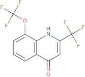 8-Trifluoromethoxy-2-(trifluoromethyl)quinolin-4-ol