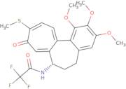 2,2,2-Trifluoro-N-[(7S)-1,2,3-trimethoxy-10-methylsulfanyl-9-oxo-6,7-dihydro-5H-benzo[d]heptalen-7…