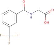 2-[3-(Trifluoromethyl)benzoyl]aminoacetic acid