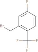 2-Trifluoromethyl-5-fluorobenzyl bromide