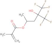 5,5,5-Trifluoro-4-hydroxy-4-(trifluoromethyl)pentan-2-yl methacrylate