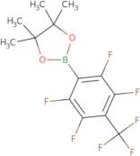 2,3,5,6-Tetrafluoro-4-(trifluoromethyl)phenylboronic acid pinacol ester