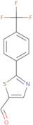 2-[4-(trifluoromethyl)phenyl]-1,3-thiazole-5-carbaldehyde