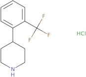 4-[2-(trifluoromethyl)phenyl]piperidine;hydrochloride